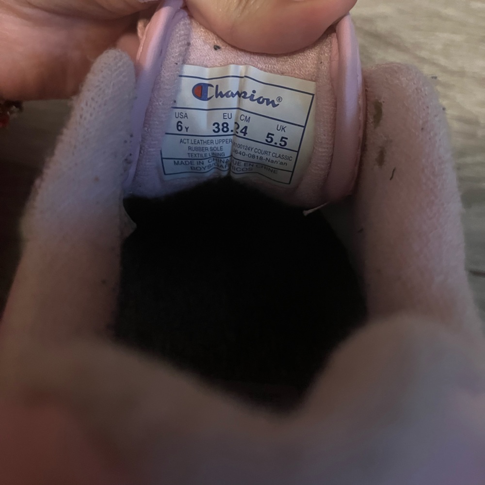 Pink Champion Shoes View 5
